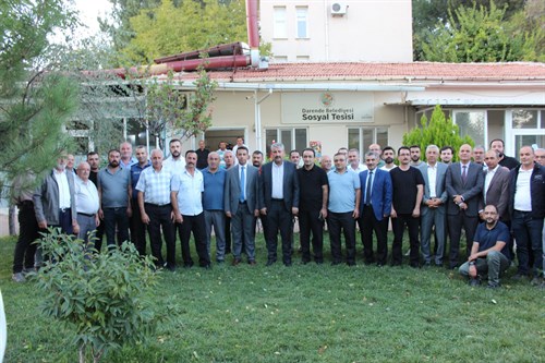 İlçemizden Tayini Çıkan Darende Hulusi Efendi Devlet Hastanesi Başhekimi Sn. Mustafa KARABULUT' a Veda Töreni Düzenlendi