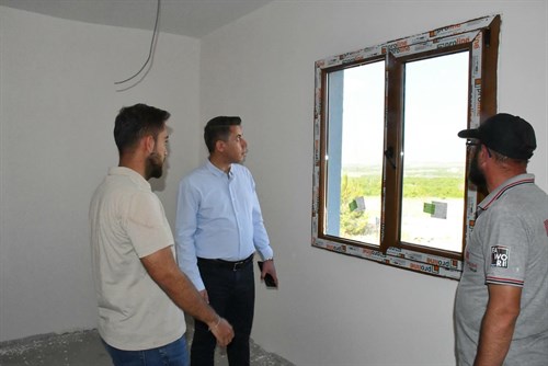 Çaybaşı Mahallesinde Yapımında Sona Gelinen Kalıcı Kırsal Konutlara Ziyaret Gerçekleştirildi